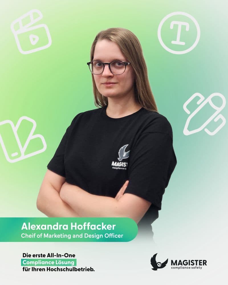 Unsere Chief of Marketing & Design Officer: Alexandra Hoffacker